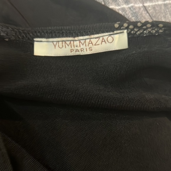 🔥VTG Yumi Mazao Paris, Gorgeous BodCon,Front-Split Dress, Perfect, Size 8 - Picture 5 of 16